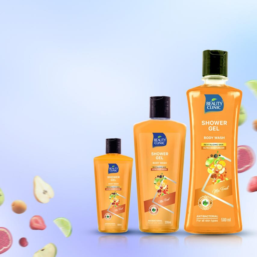 Beauty Clinic Shower Gel - Mix Fruit