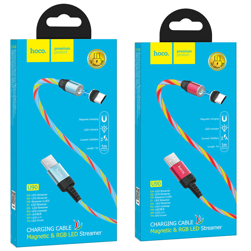 Hoco. Charging Data Cable - U90 Micro
