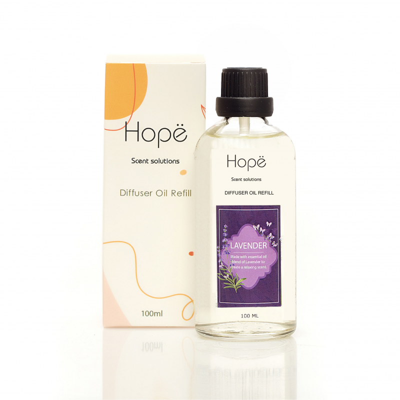 Hope Scent Reed Diffuser Refill Lavender - 100ml