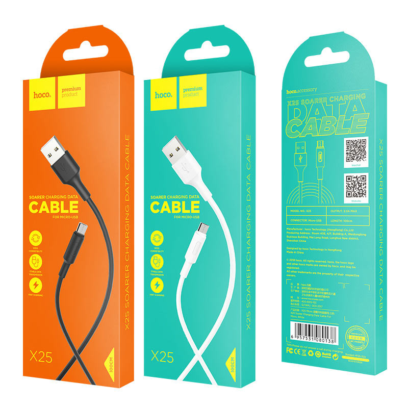 Hoco. Charging Data Cable - X25 Micro