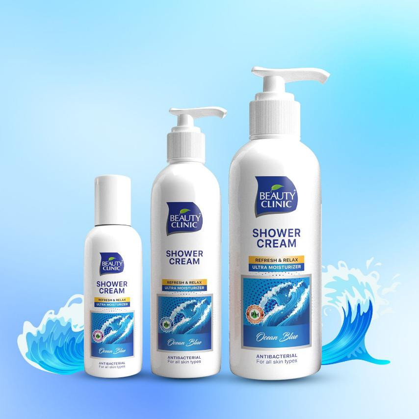 Beauty Clinic Shower Cream - Ocean Blue