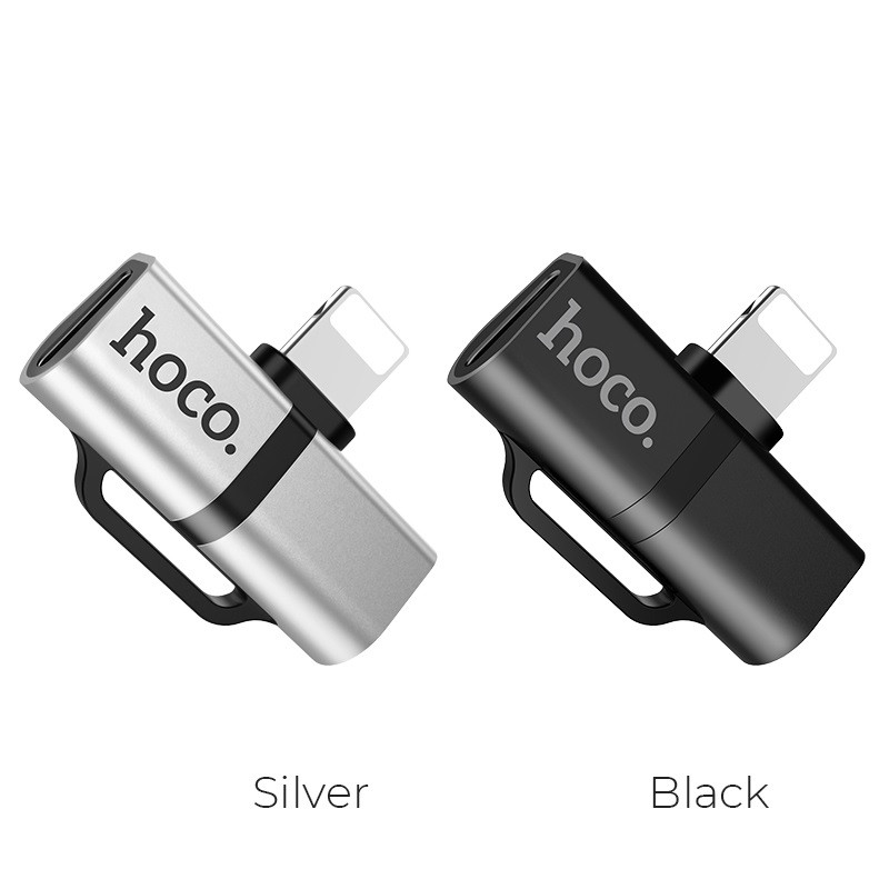 Hoco. Apple Dual Lighting Digital Audio Converter - LS20