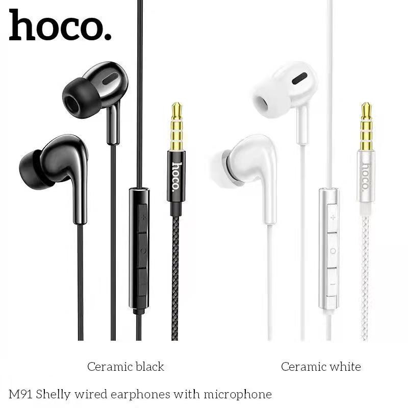 Hoco. Shelly Wired Earphones With Microphone - M91