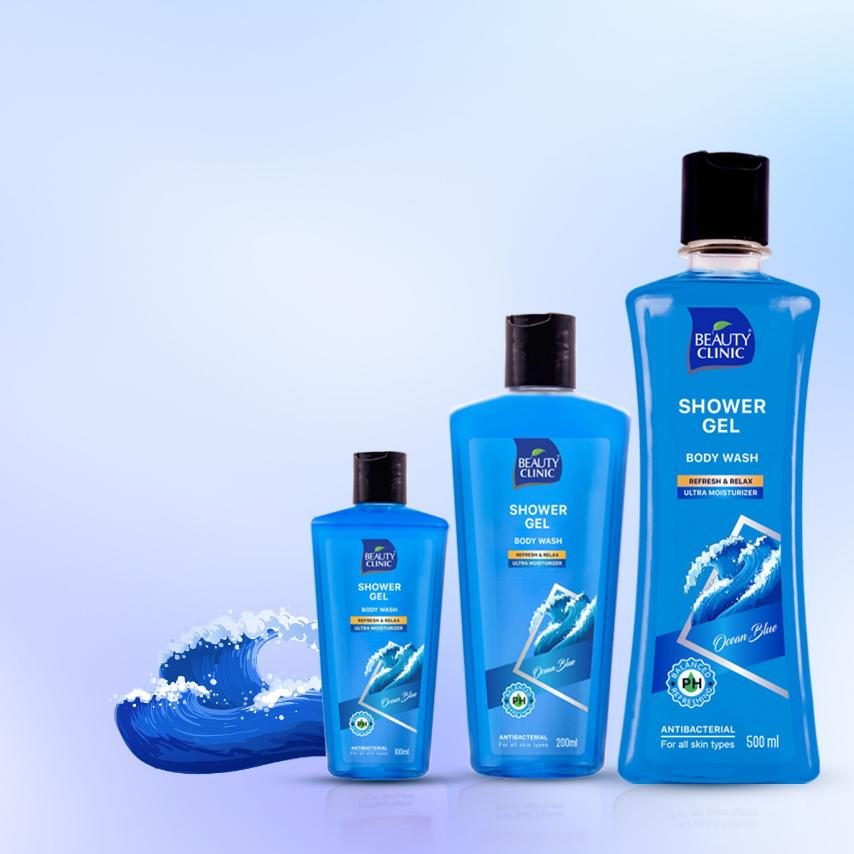 Beauty Clinic Shower Gel - Ocean Blue