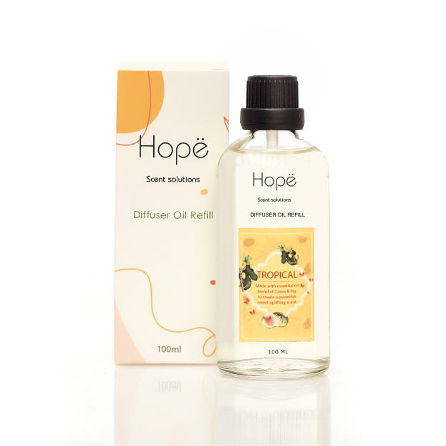 Hope Scent Reed Diffuser Refill Tropical - 100ml